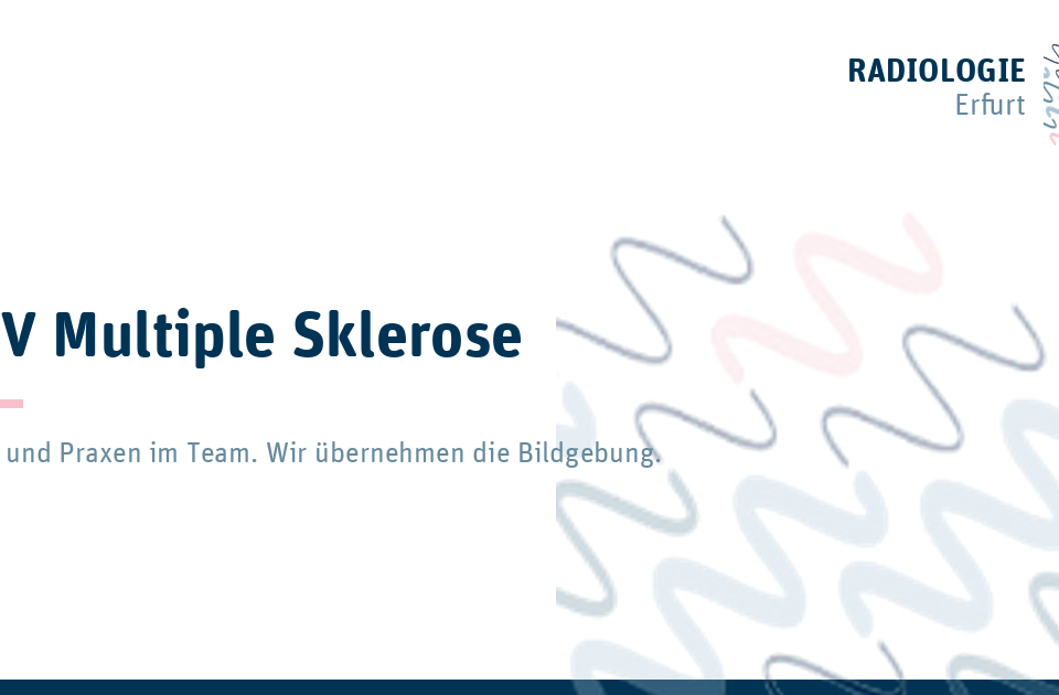 ASV Multiple Sklerose. Klinik und Praxen im Team, wir übernehmen die Bildgebung.